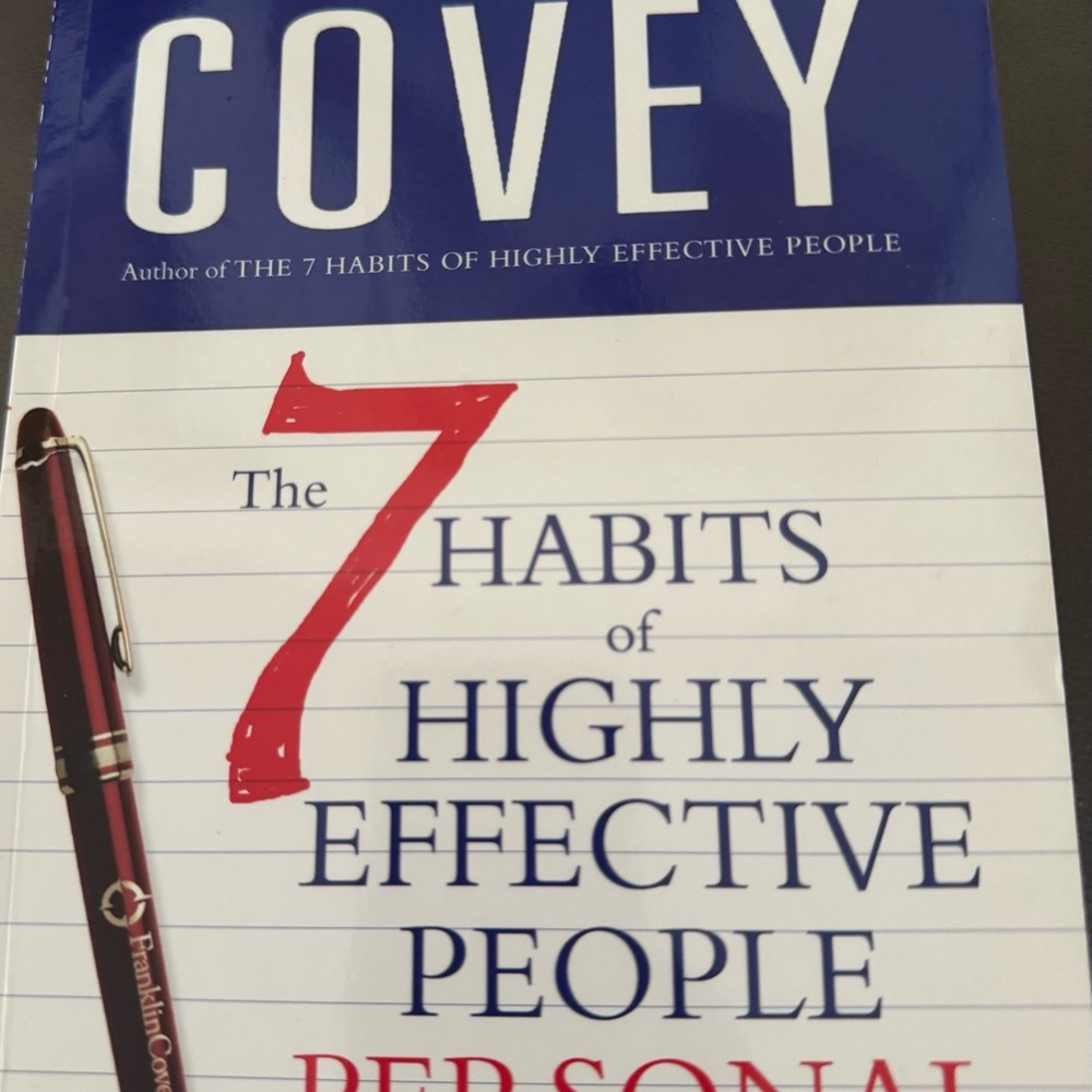 The 7 Habits of Highly Effective People Book